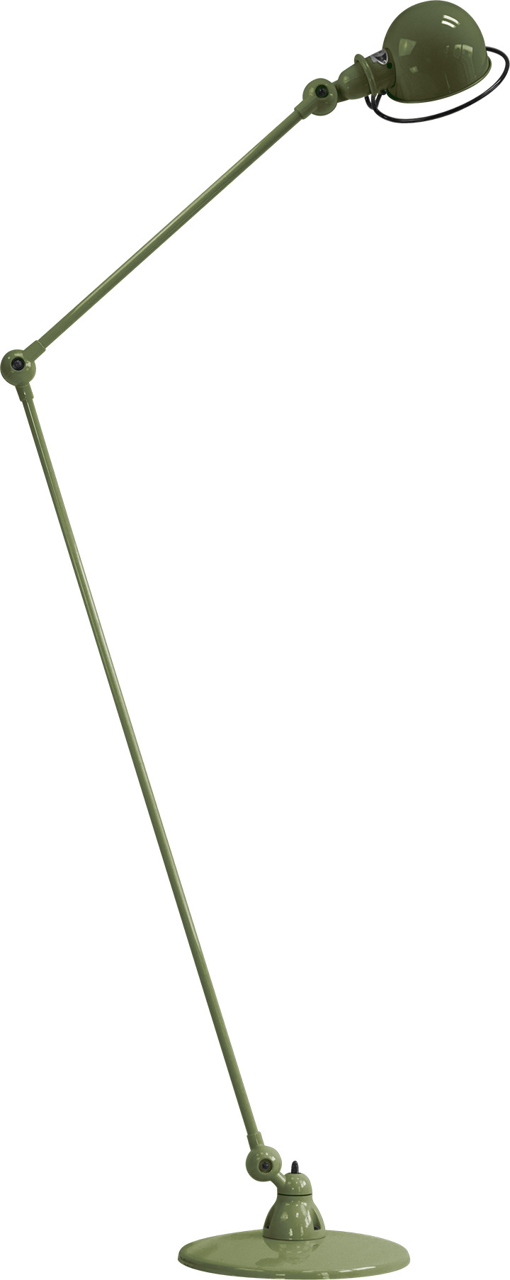 Loft Floor Lamp - D1260 - Jielde - Floor Lamps - Glossy - Orange - RAL2004 - HORNE