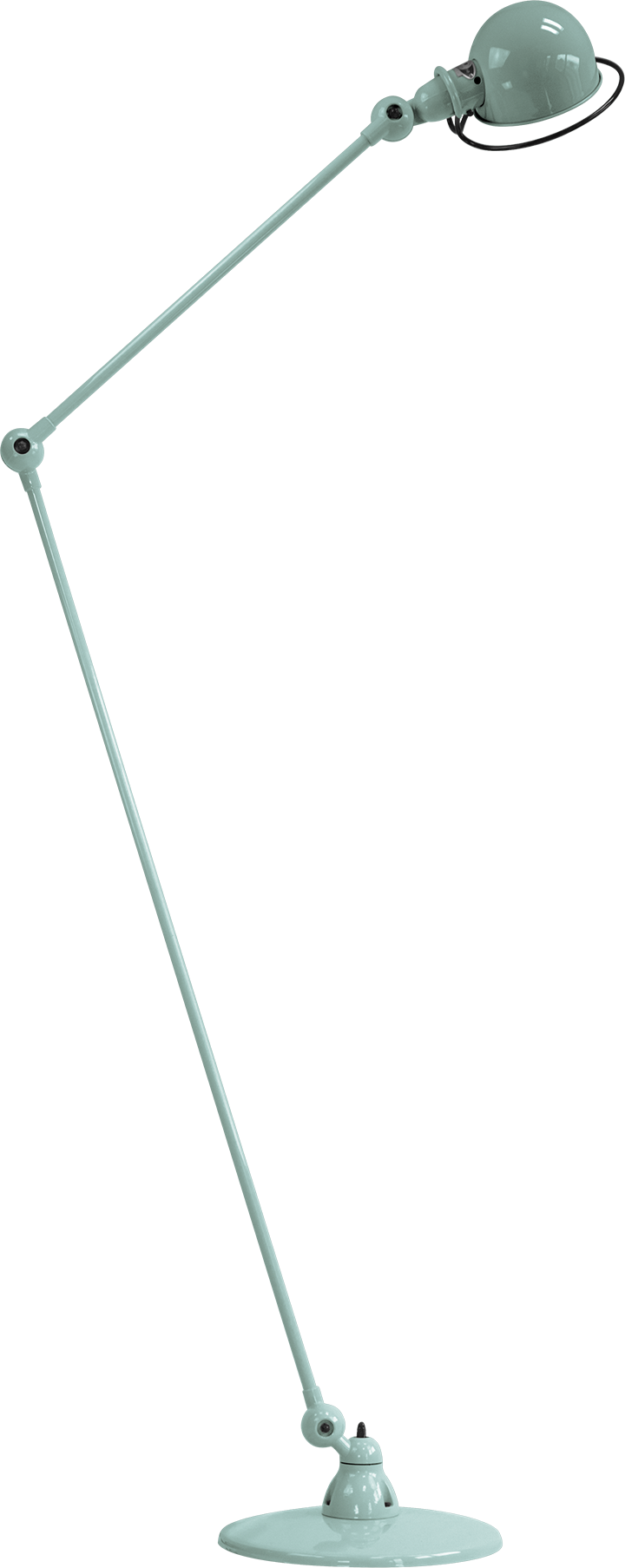 Loft Floor Lamp - D1260 - Jielde - Floor Lamps - Glossy - Orange - RAL2004 - HORNE