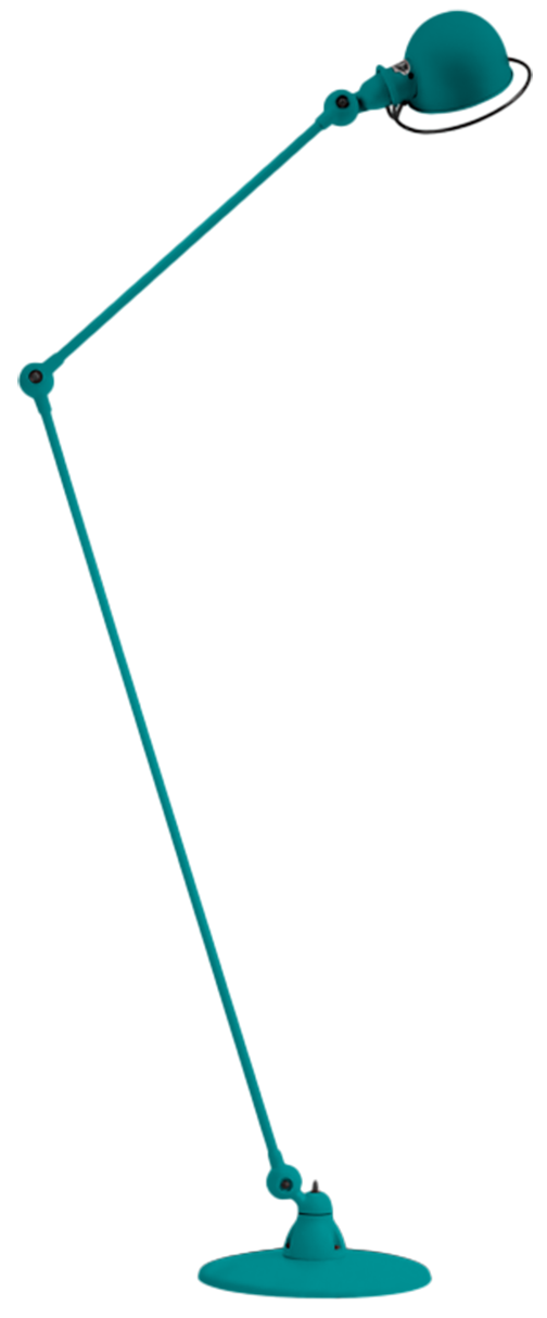 Loft Floor Lamp - D1260 - Jielde - Floor Lamps - Glossy - Orange - RAL2004 - HORNE