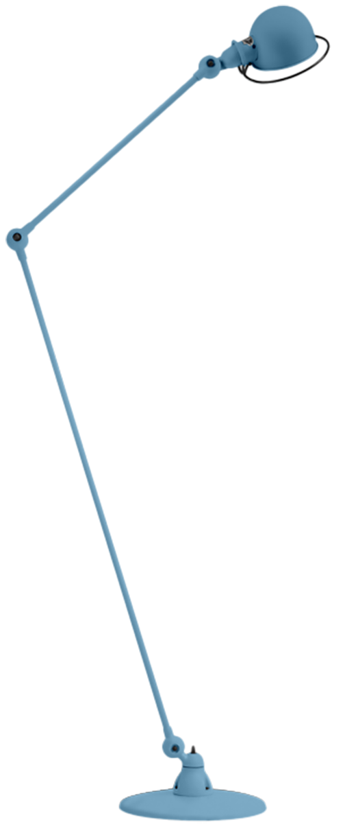 Loft Floor Lamp - D1260 - Jielde - Floor Lamps - Glossy - Orange - RAL2004 - HORNE