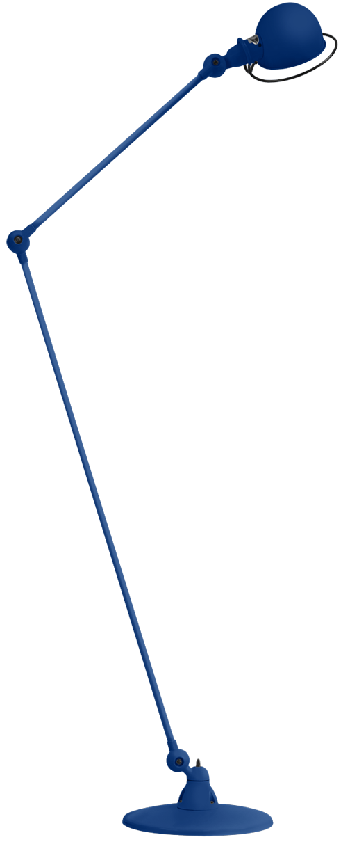 Loft Floor Lamp - D1260 - Jielde - Floor Lamps - Glossy - Orange - RAL2004 - HORNE