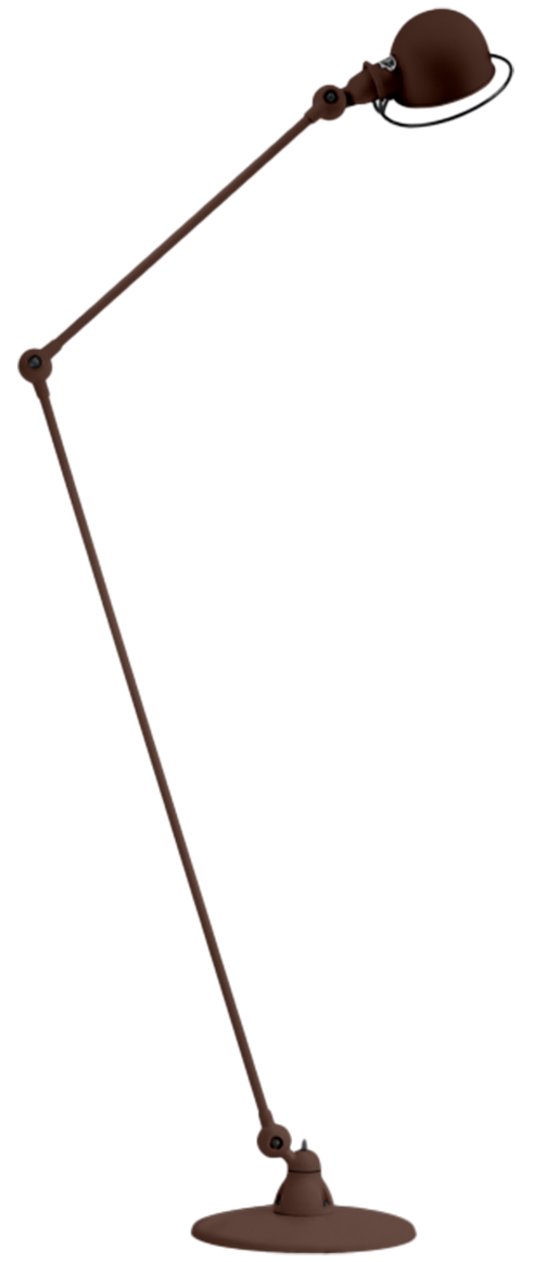 Loft Floor Lamp - D1260 - Jielde - Floor Lamps - Glossy - Orange - RAL2004 - HORNE