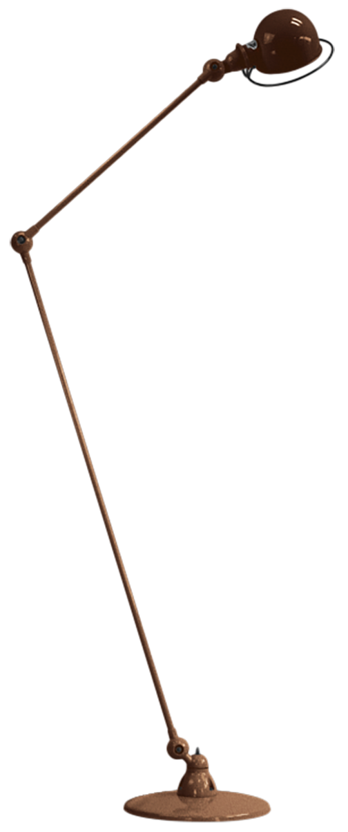 Loft Floor Lamp - D1260 - Jielde - Floor Lamps - Glossy - Orange - RAL2004 - HORNE