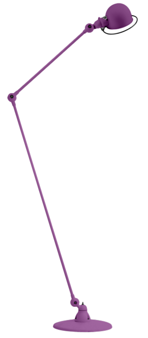 Loft Floor Lamp - D1260 - Jielde - Floor Lamps - Glossy - Orange - RAL2004 - HORNE