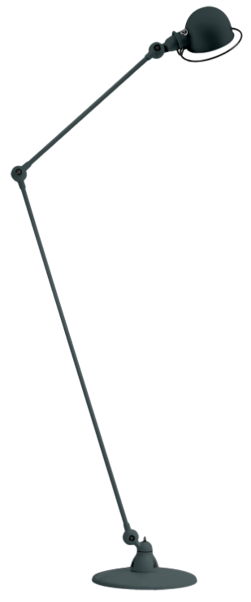 Loft Floor Lamp - D1260 - Jielde - Floor Lamps - Glossy - Orange - RAL2004 - HORNE