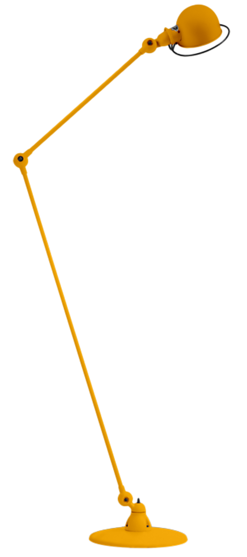 Loft Floor Lamp - D1260 - Jielde - Floor Lamps - Glossy - Orange - RAL2004 - HORNE