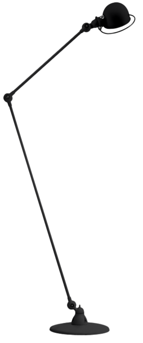 Loft Floor Lamp - D1260 - Jielde - Floor Lamps - Glossy - Orange - RAL2004 - HORNE