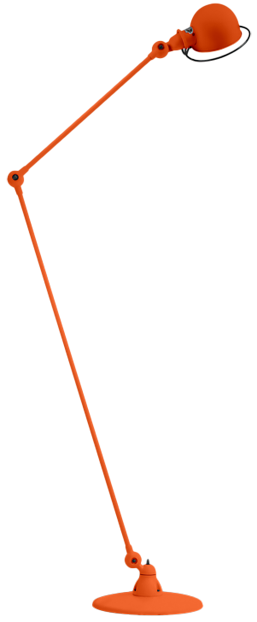 Loft Floor Lamp - D1260 - Jielde - Floor Lamps - Glossy - Orange - RAL2004 - HORNE