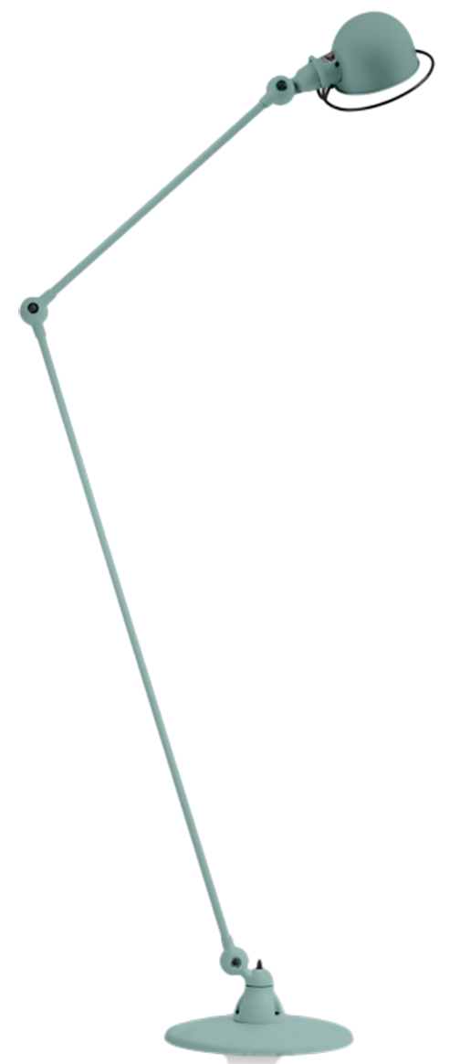 Loft Floor Lamp - D1260 - Jielde - Floor Lamps - Glossy - Orange - RAL2004 - HORNE