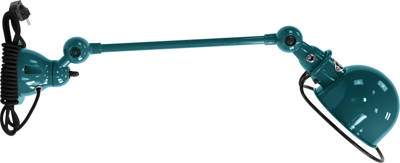 Loft Table/Wall Light - D4001 - Glossy Finish - Jielde - Table + Task - No Switch - Red - RAL3020 - HORNE