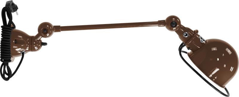 Loft Table/Wall Light - D4001 - Glossy Finish - Jielde - Table + Task - No Switch - Red - RAL3020 - HORNE