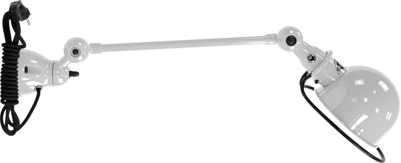 Loft Table/Wall Light - D4001 - Glossy Finish - Jielde - Table + Task - No Switch - Red - RAL3020 - HORNE