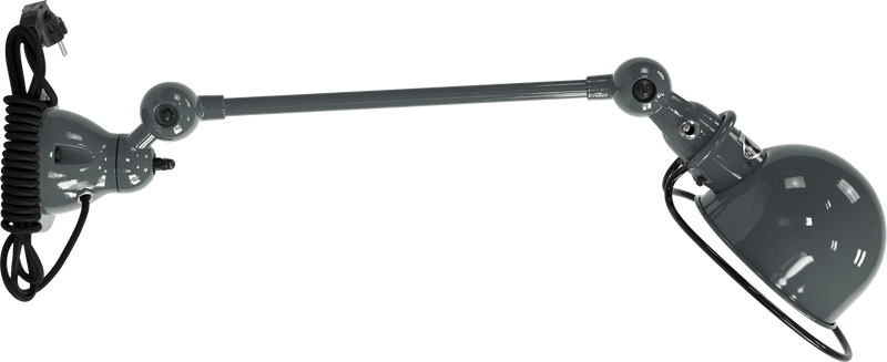 Loft Table/Wall Light - D4001 - Glossy Finish - Jielde - Table + Task - No Switch - Red - RAL3020 - HORNE