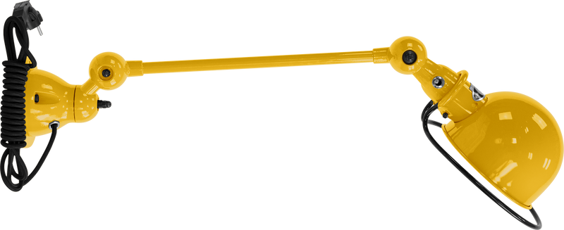 Loft Table/Wall Light - D4001 - Glossy Finish - Jielde - Table + Task - No Switch - Red - RAL3020 - HORNE