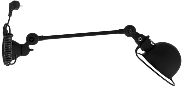 Loft Table/Wall Light - D4001 - Matte Finish - Jielde - Table + Task - With Plug & Cord - Black - RAL9011 - HORNE
