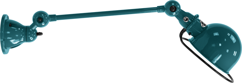 Loft Table/Wall Light - D4001 - Glossy Finish - Jielde - Table + Task - No Switch - Red - RAL3020 - HORNE