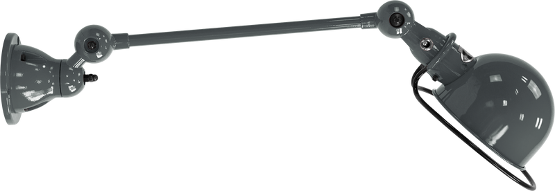 Loft Table/Wall Light - D4001 - Glossy Finish - Jielde - Table + Task - No Switch - Red - RAL3020 - HORNE