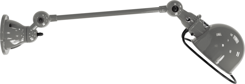 Loft Table/Wall Light - D4001 - Glossy Finish - Jielde - Table + Task - No Switch - Red - RAL3020 - HORNE