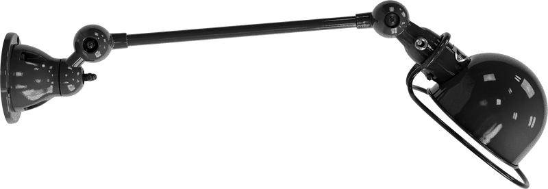 Loft Table/Wall Light - D4001 - Glossy Finish - Jielde - Table + Task - No Switch - Red - RAL3020 - HORNE