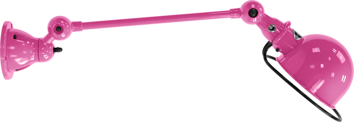 Loft Table/Wall Light - D4001 - Glossy Finish - Jielde - Table + Task - No Switch - Pink - RAL4003 - HORNE