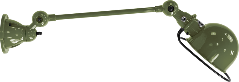 Loft Table/Wall Light - D4001 - Glossy Finish - Jielde - Table + Task - No Switch - Red - RAL3020 - HORNE