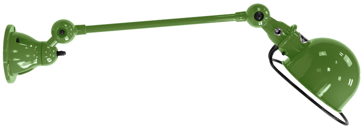 Loft Table/Wall Light - D4001 - Glossy Finish - Jielde - Table + Task - No Switch - Herb Green - RAL6010 - HORNE