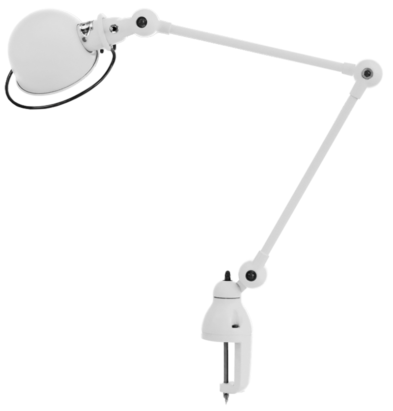 Loft Desk Clamp Lamp - D4040 - Jielde - Table + Task - Glossy - Vespa - HORNE