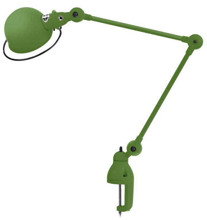 Loft Desk Clamp Lamp - D4040 - Jielde - Table + Task - Matte - Herb Green - RAL6010 - HORNE