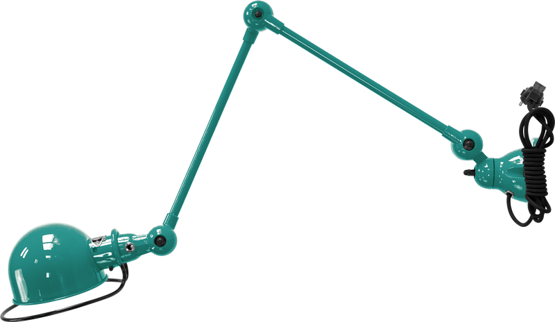 Loft Table/Wall Light - D4401R - Glossy Finish - Jielde - Table + Task - No Switch - White - HORNE