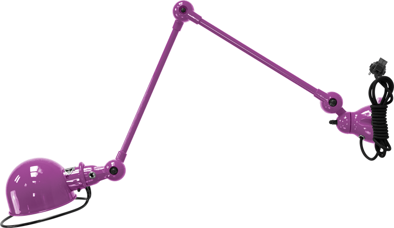 Loft Table/Wall Light - D4401R - Glossy Finish - Jielde - Table + Task - No Switch - White - HORNE