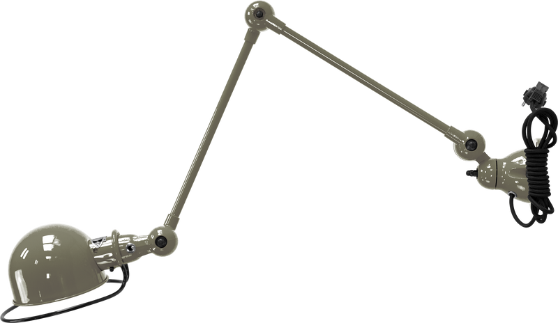 Loft Table/Wall Light - D4401R - Glossy Finish - Jielde - Table + Task - No Switch - White - HORNE