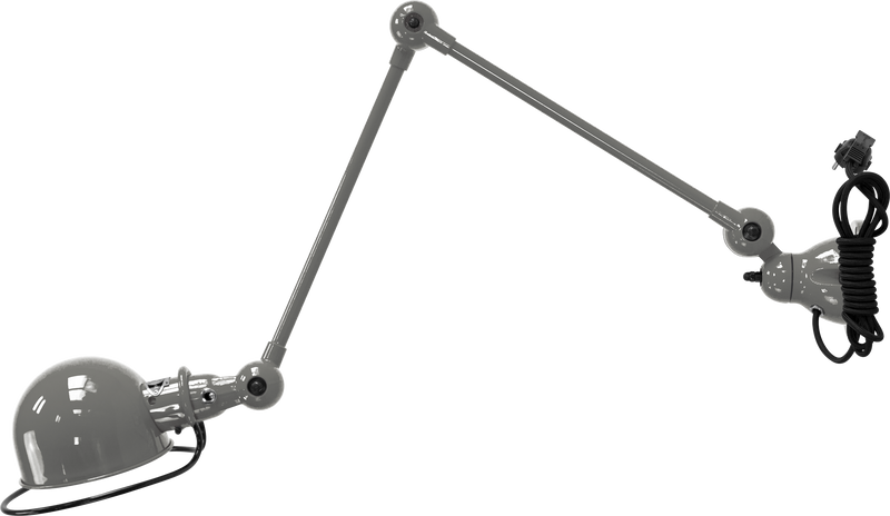 Loft Table/Wall Light - D4401R - Glossy Finish - Jielde - Table + Task - No Switch - White - HORNE