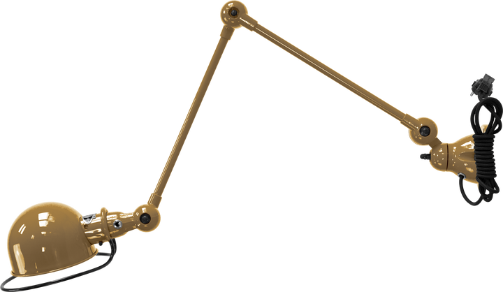 Loft Table/Wall Light - D4401R - Glossy Finish - Jielde - Table + Task - With Plug & Cord - Bronze - RAL1036 - HORNE