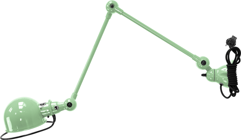 Loft Table/Wall Light - D4401R - Glossy Finish - Jielde - Table + Task - No Switch - White - HORNE