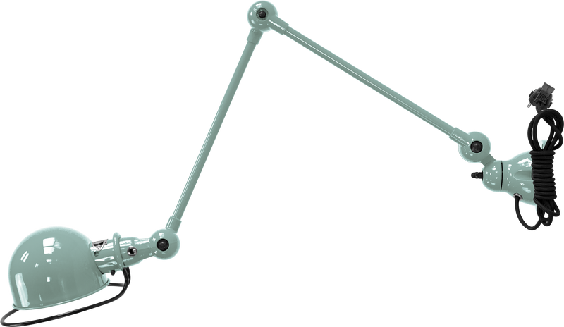 Loft Table/Wall Light - D4401R - Glossy Finish - Jielde - Table + Task - No Switch - White - HORNE