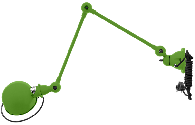 Loft Table/Wall Light - D4401R - Matte Finish - Jielde - Table + Task - No Switch - Orange - RAL2004 - HORNE