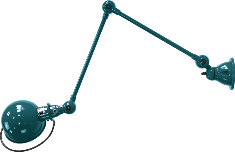 Loft Table/Wall Light - D4401R - Glossy Finish - Jielde - Table + Task - No Switch - White - HORNE