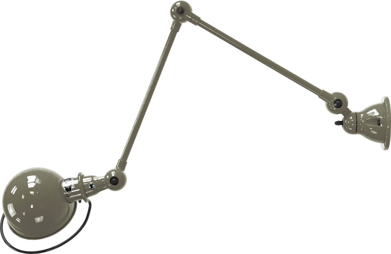 Loft Table/Wall Light - D4401R - Glossy Finish - Jielde - Table + Task - No Switch - White - HORNE