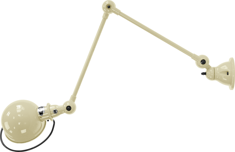 Loft Table/Wall Light - D4401R - Glossy Finish - Jielde - Table + Task - No Switch - White - HORNE