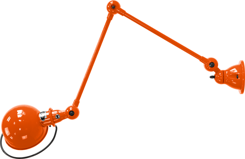 Loft Table/Wall Light - D4401R - Glossy Finish - Jielde - Table + Task - No Switch - White - HORNE