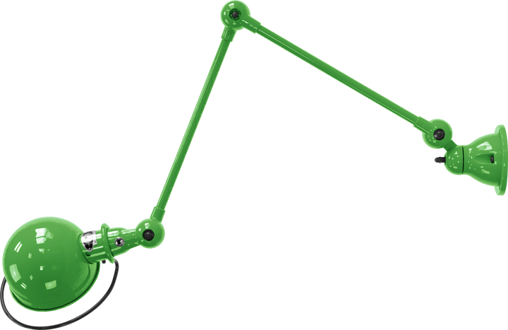 Loft Table/Wall Light - D4401R - Glossy Finish - Jielde - Table + Task - No Switch - Apple Green - RAL6018 - HORNE