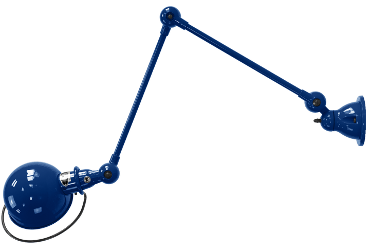 Loft Table/Wall Light - D4401R - Glossy Finish - Jielde - Table + Task - No Switch - Sapphire Blue - RAL5003 - HORNE