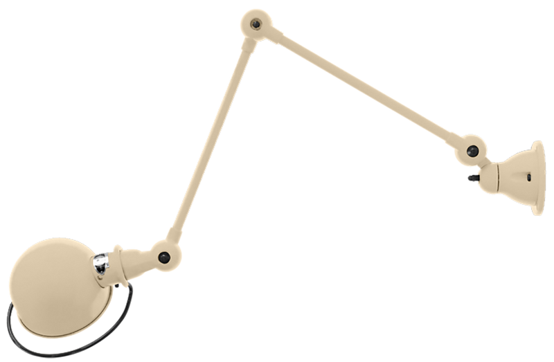 Loft Table/Wall Light - D4401R - Matte Finish - Jielde - Table + Task - No Switch - Orange - RAL2004 - HORNE