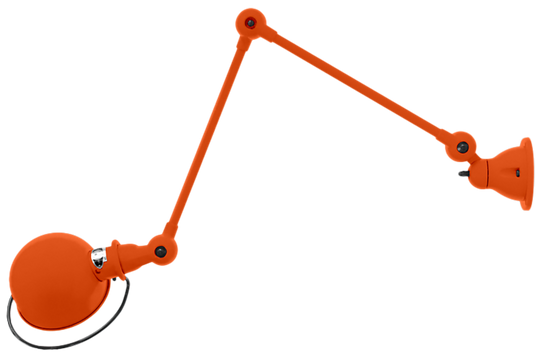 Loft Table/Wall Light - D4401R - Matte Finish - Jielde - Table + Task - No Switch - Orange - RAL2004 - HORNE