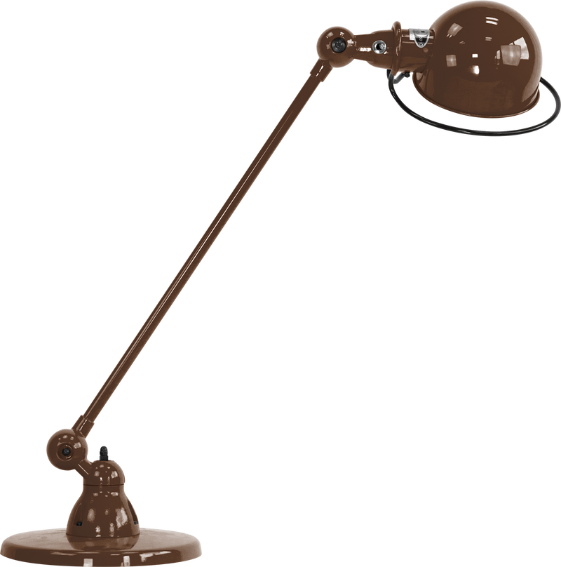 Loft Desk Lamp D6000 - Jielde - Table + Task - Glossy - Olive Green - RAL6003 - HORNE