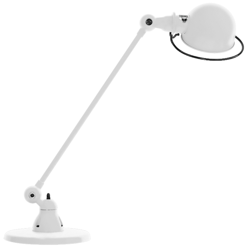 Loft Desk Lamp D6000 - Jielde - Table + Task - Glossy - Olive Green - RAL6003 - HORNE