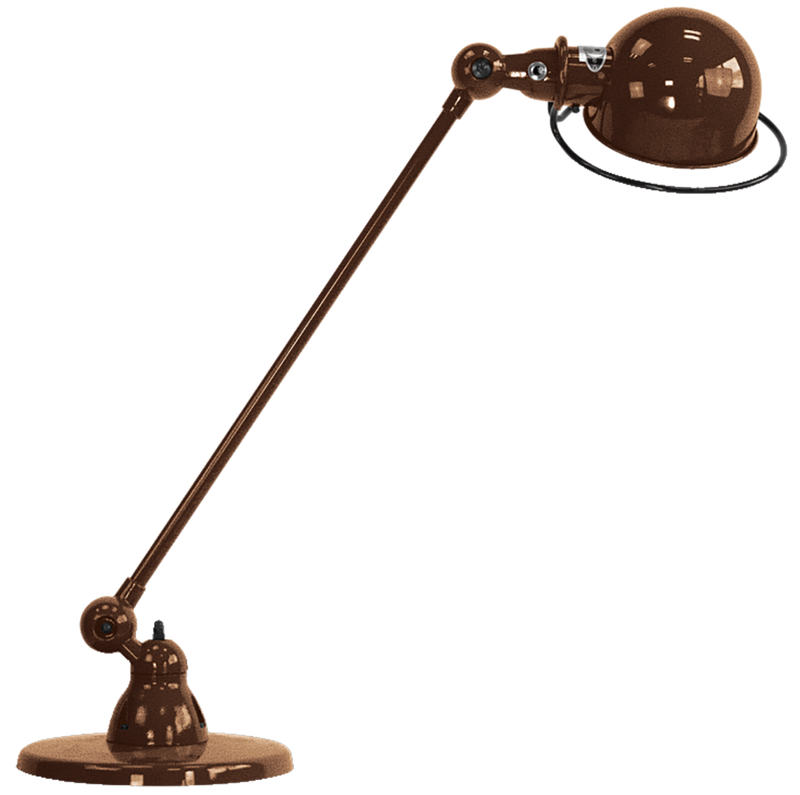 Loft Desk Lamp D6000 - Jielde - Table + Task - Glossy - Olive Green - RAL6003 - HORNE