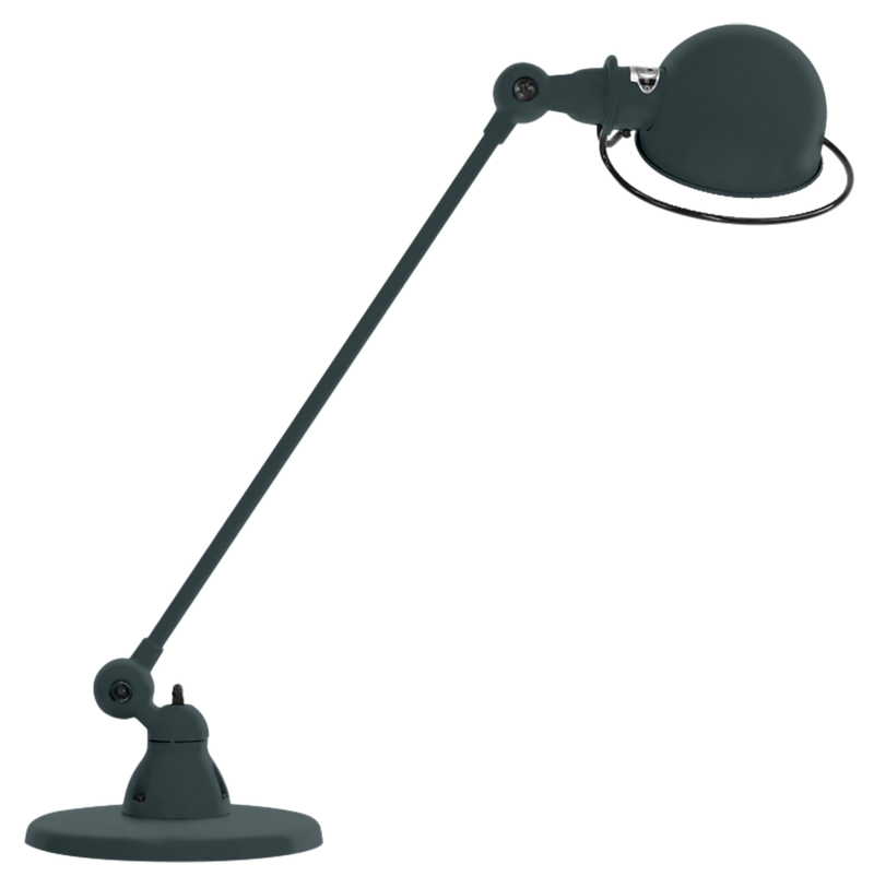 Loft Desk Lamp D6000 - Jielde - Table + Task - Glossy - Olive Green - RAL6003 - HORNE