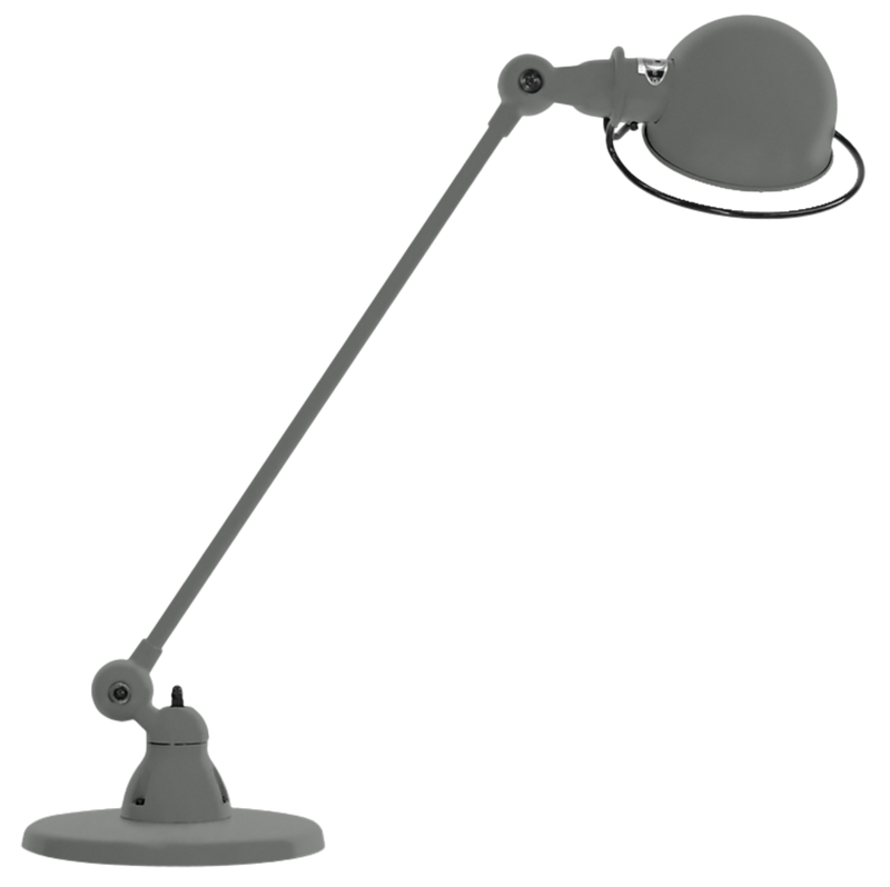 Loft Desk Lamp D6000 - Jielde - Table + Task - Glossy - Olive Green - RAL6003 - HORNE