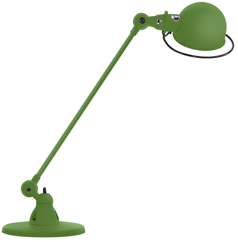 Loft Desk Lamp D6000 - Jielde - Table + Task - Glossy - Olive Green - RAL6003 - HORNE